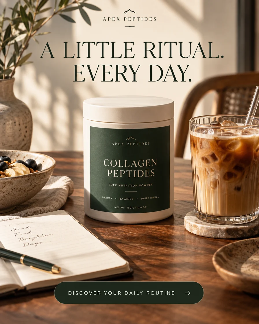 Collagen Peptides: A little ritual. Every day.