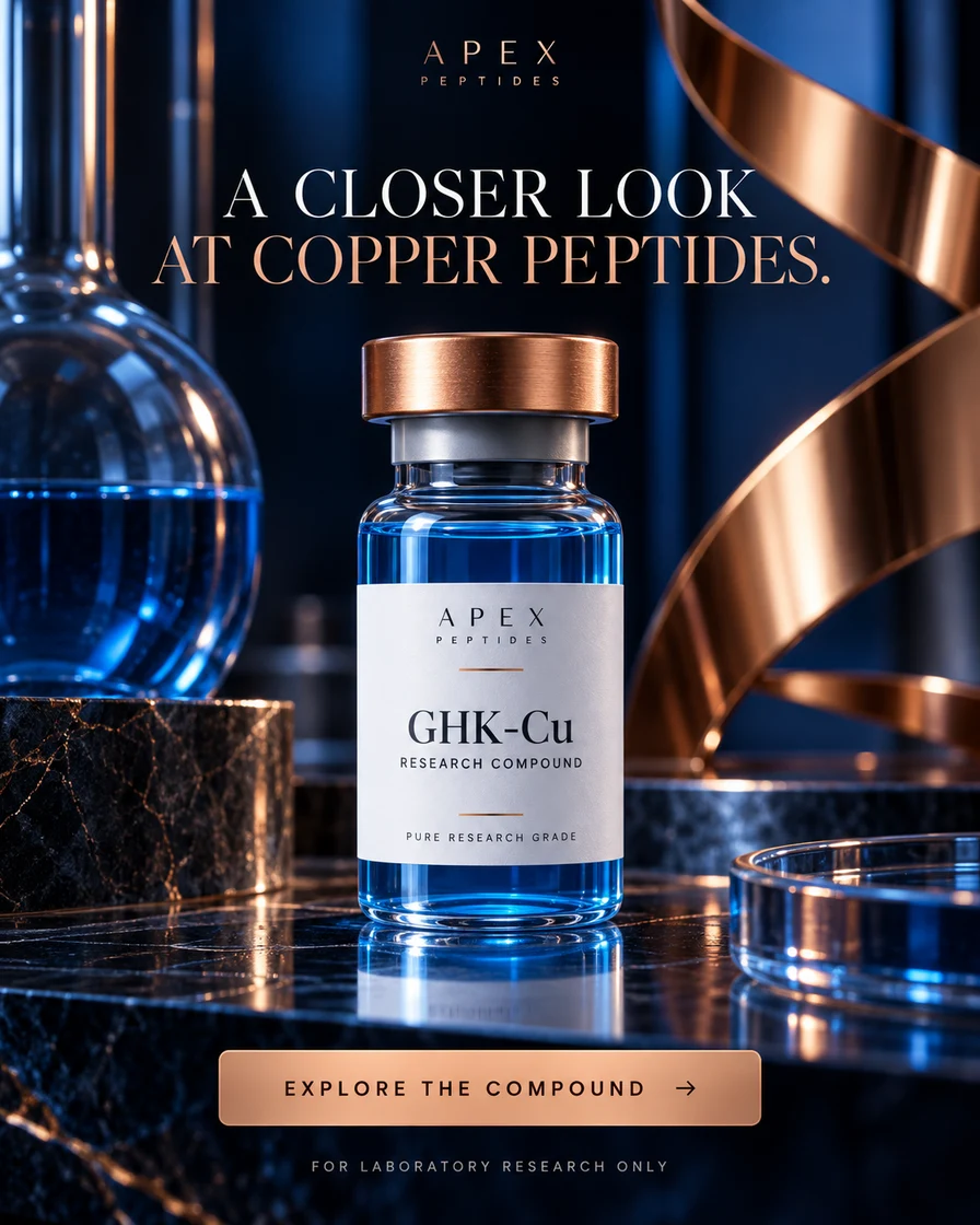 GHK-Cu: A closer look at copper peptides.